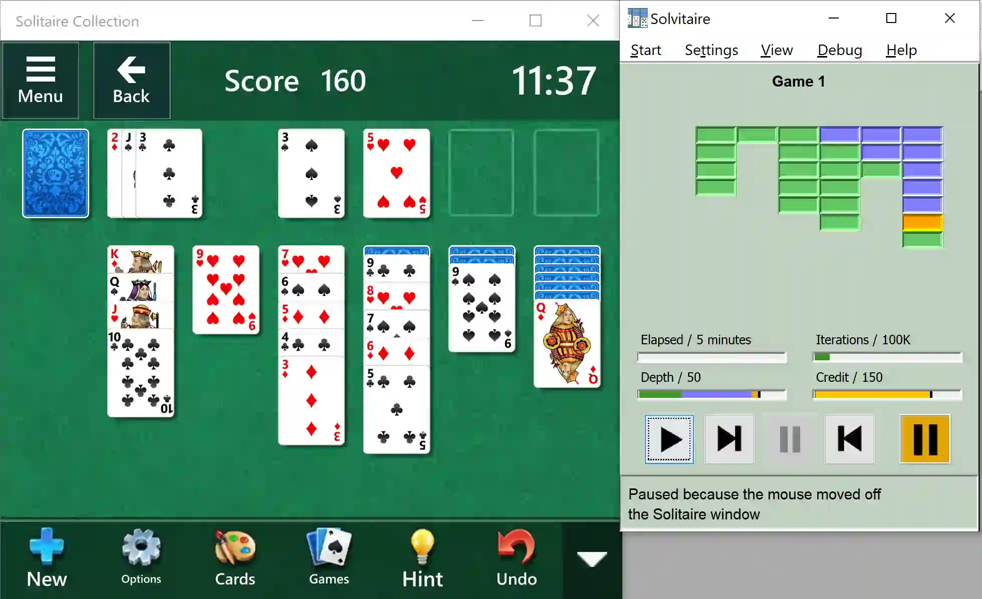 Phrazle solitaire
