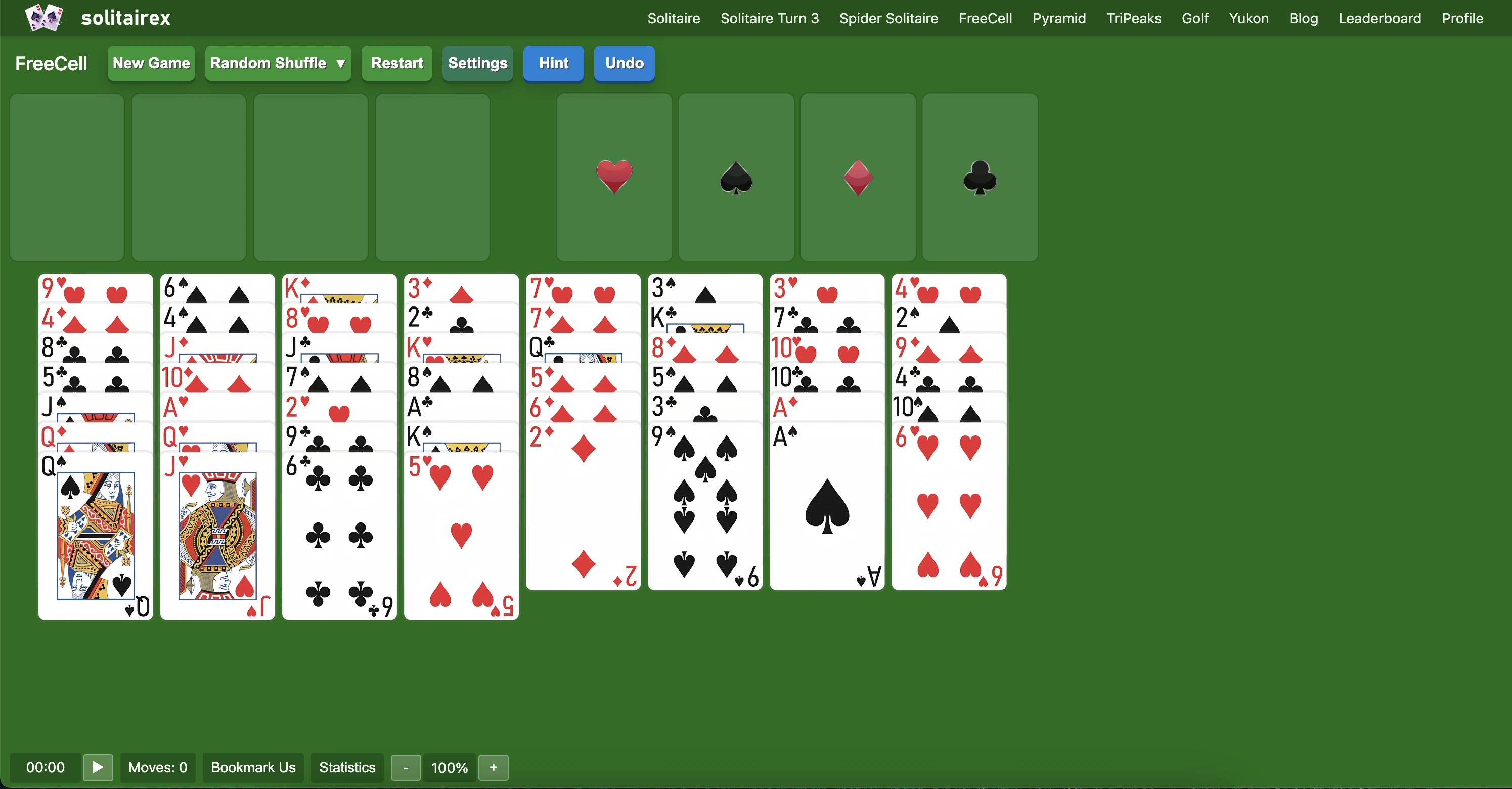 Vegas solitaire free